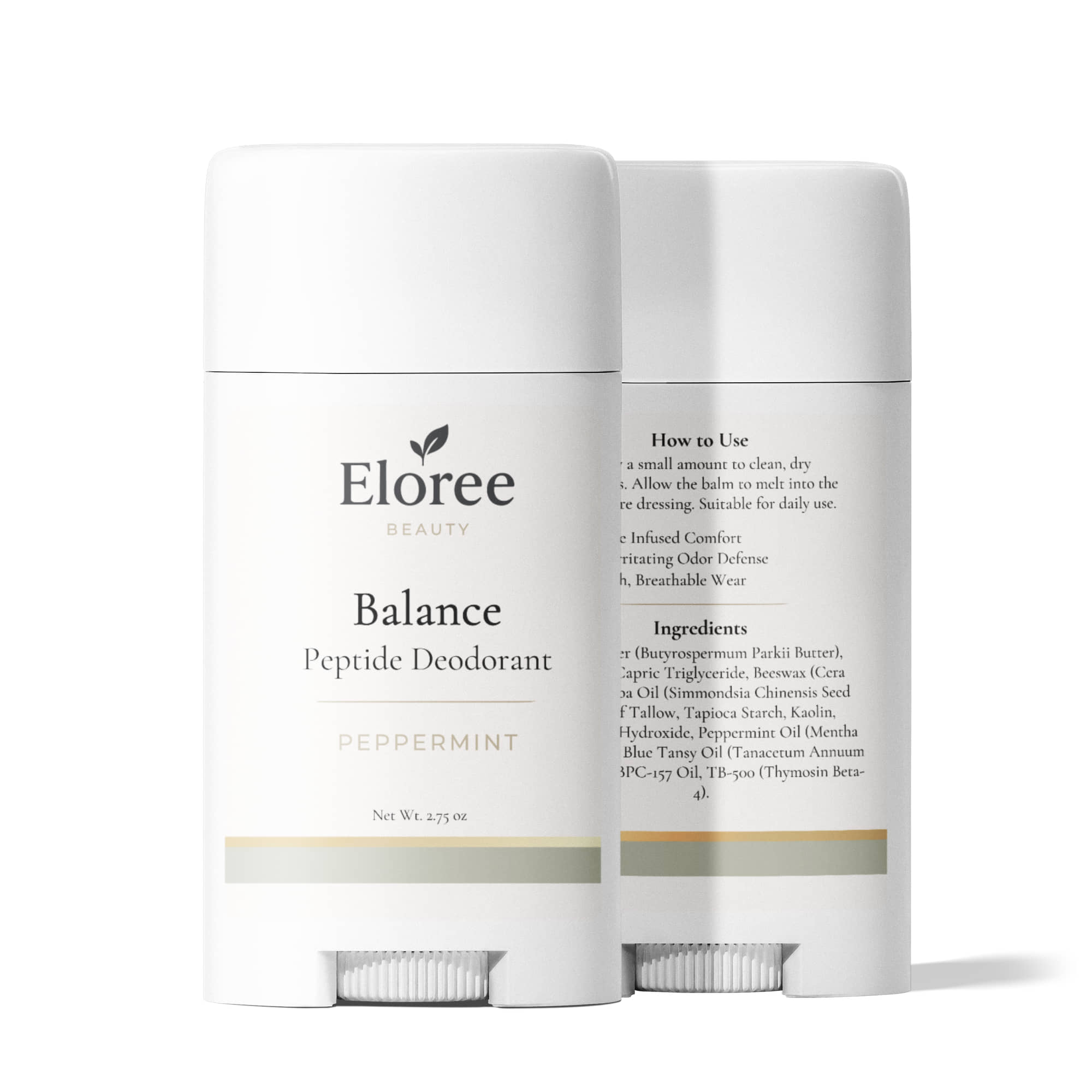 2 Pack Balance Peptide Deodorant